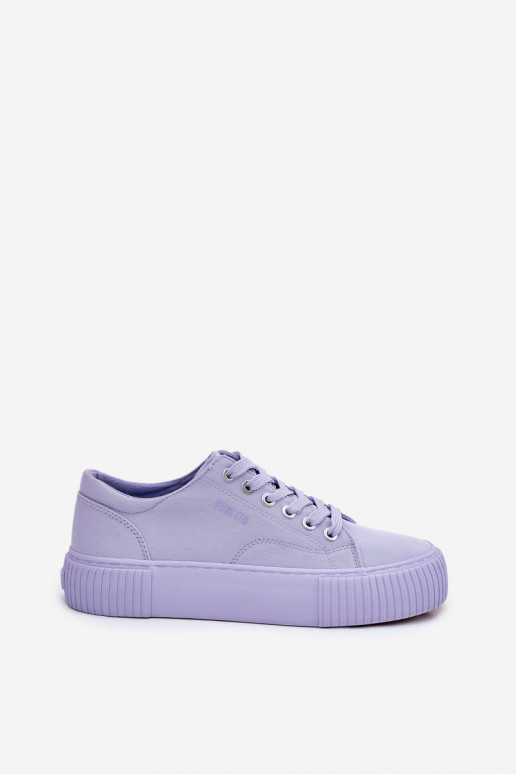 Riidest naiste saapad Big Star RR274406 Violetne värv Riidest naiste saapad Big Star RR274406 Violetne värv