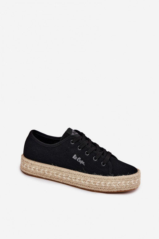 Vabaaja jalanõud nööridega Lee Cooper LCIN-25-44-3216 must Vabaaja jalanõud nööridega Lee Cooper LCIN-25-44-3216 must