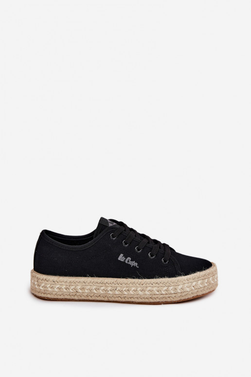 Vabaaja jalanõud nööridega Lee Cooper LCIN-25-44-3216 must Vabaaja jalanõud nööridega Lee Cooper LCIN-25-44-3216 must