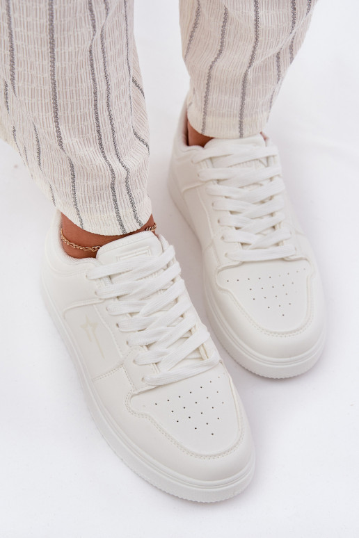 Sneakers tüüpi jalanõud Pealiste omad Big Star RR274A241 HI-POLY SYSTEM valget värvi