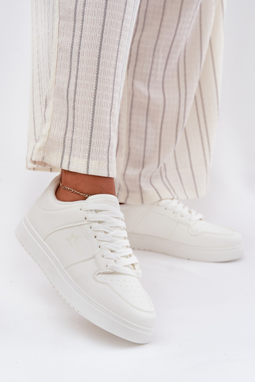 Sneakers tüüpi jalanõud Pealiste omad Big Star RR274A241 HI-POLY SYSTEM valget värvi