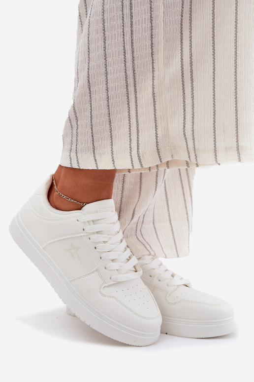 Sneakers tüüpi jalanõud Pealiste omad Big Star RR274A241 HI-POLY SYSTEM valget värvi