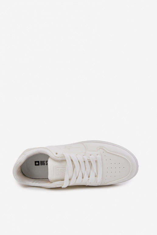 Sneakers tüüpi jalanõud Pealiste omad Big Star RR274A241 HI-POLY SYSTEM valget värvi