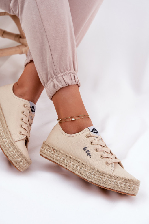 naiste saapad  Lee Cooper LCW-25-44-3215 beeži värvi naiste saapad  Lee Cooper LCW-25-44-3215 beeži värvi