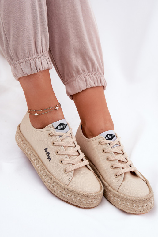 naiste saapad  Lee Cooper LCW-25-44-3215 beeži värvi naiste saapad  Lee Cooper LCW-25-44-3215 beeži värvi