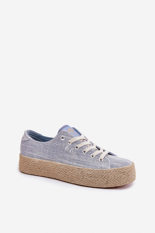 naiste saapad platvormiga  Lee Cooper LCW-25-02-3283 Sinist värvi naiste saapad platvormiga  Lee Cooper LCW-25-02-3283 Sinist värvi