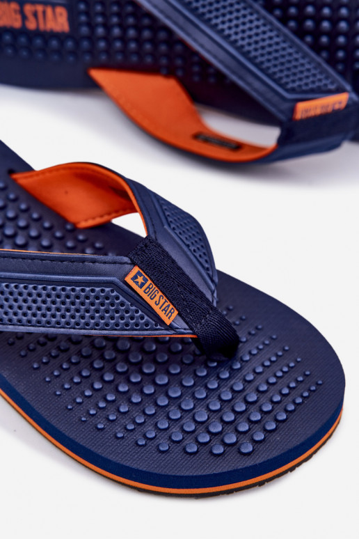  Sussid moodsad varbavahe-sandaalid Big Star RR174437 tumesinist värvi