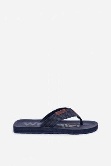 Sussid moodsad varbavahe-sandaalid  WRANGLER ZANE FLIPFLOP MEN LOW 20251044.24H tumesinist värvi 2