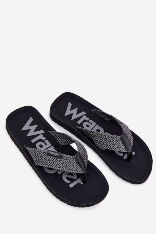 Sussid moodsad varbavahe-sandaalid  WRANGLER ZANE FLIPFLOP MEN LOW 20251044.20251044.10E Halli värvi
