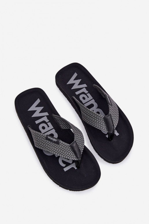 Sussid moodsad varbavahe-sandaalid  WRANGLER ZANE FLIPFLOP MEN LOW 20251044.20251044.10E Halli värvi