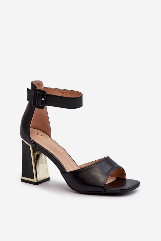 Elegantsed Naistesandaalid Must Rosazara Elegantsed Naistesandaalid Must Rosazara