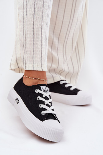 naiste saapad platvormiga LEE ISLA C WOMEN LOW 50251001 Must