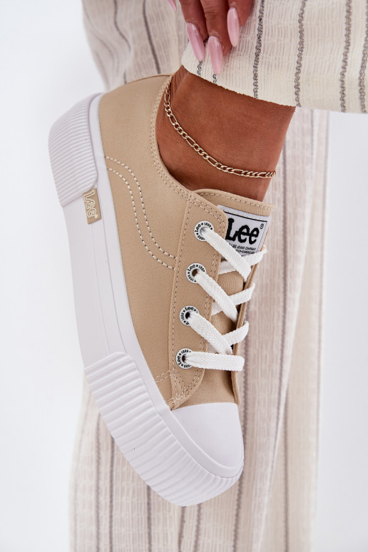 naiste saapad platvormiga LEE ISLA C WOMEN LOW 50251001 beeži värvi naiste saapad platvormiga LEE ISLA C WOMEN LOW 50251001 beeži värvi