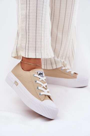 naiste saapad platvormiga LEE ISLA C WOMEN LOW 50251001 beeži värvi 2