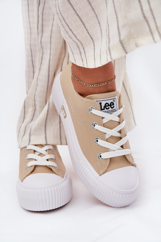 naiste saapad platvormiga LEE ISLA C WOMEN LOW 50251001 beeži värvi naiste saapad platvormiga LEE ISLA C WOMEN LOW 50251001 beeži värvi