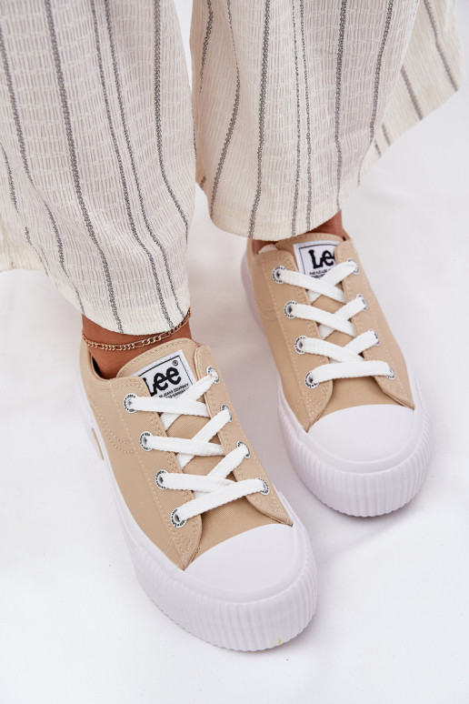 naiste saapad platvormiga LEE ISLA C WOMEN LOW 50251001 beeži värvi naiste saapad platvormiga LEE ISLA C WOMEN LOW 50251001 beeži värvi