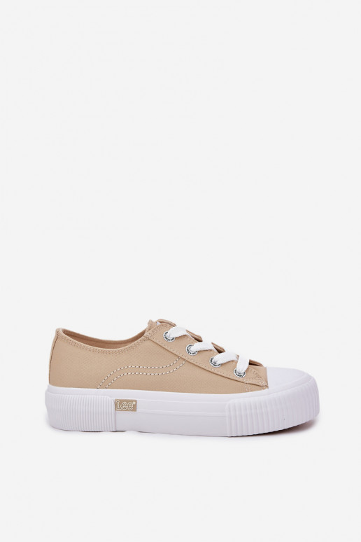naiste saapad platvormiga LEE ISLA C WOMEN LOW 50251001 beeži värvi naiste saapad platvormiga LEE ISLA C WOMEN LOW 50251001 beeži värvi