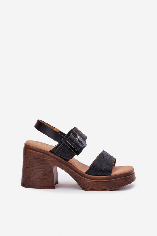 Naistesandaalid   Vinceza 17387 Must Naistesandaalid   Vinceza 17387 Must