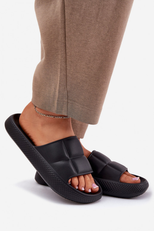 Kerged rannaplätud naiste plätud LEE MAYA SLIDER WOMEN LOW 50251016 Must Kerged rannaplätud naiste plätud LEE MAYA SLIDER WOMEN LOW 50251016 Must