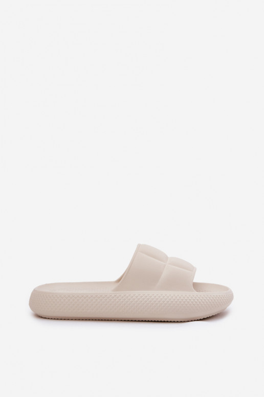 Kerged rannaplätud naiste plätud LEE MAYA SLIDER WOMEN LOW 50251016 beeži värvi Kerged rannaplätud naiste plätud LEE MAYA SLIDER WOMEN LOW 50251016 beeži värvi