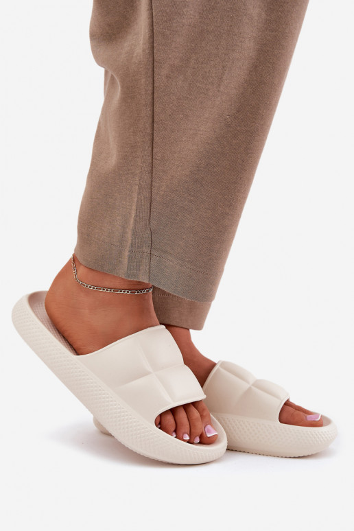 Kerged rannaplätud naiste plätud LEE MAYA SLIDER WOMEN LOW 50251016 beeži värvi Kerged rannaplätud naiste plätud LEE MAYA SLIDER WOMEN LOW 50251016 beeži värvi