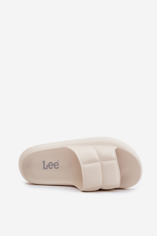 Kerged rannaplätud naiste plätud LEE MAYA SLIDER WOMEN LOW 50251016 beeži värvi Kerged rannaplätud naiste plätud LEE MAYA SLIDER WOMEN LOW 50251016 beeži värvi