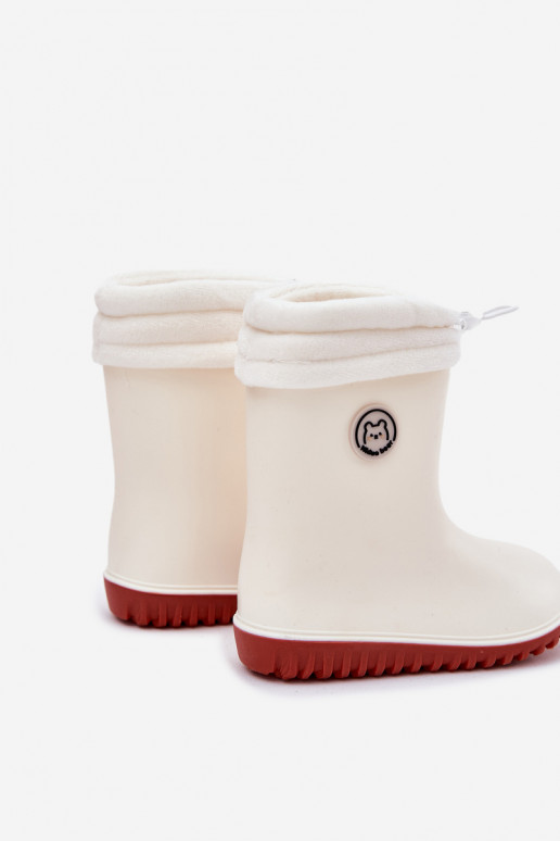 Kummikud Laste jalanõud Z Soojendamaem Elevandiluu värvi Odirisse