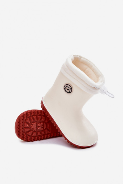 Kummikud Laste jalanõud Z Soojendamaem Elevandiluu värvi Odirisse