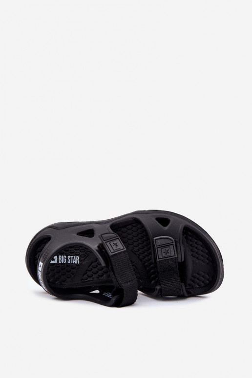 Kerged rannaplätud sandaalid Laste jalanõud Big Star RR374513 Must Kerged rannaplätud sandaalid Laste jalanõud Big Star RR374513 Must