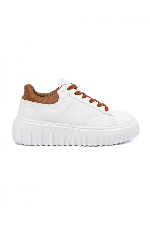 valget värvi Naiste kingad pruunmi wstawkami