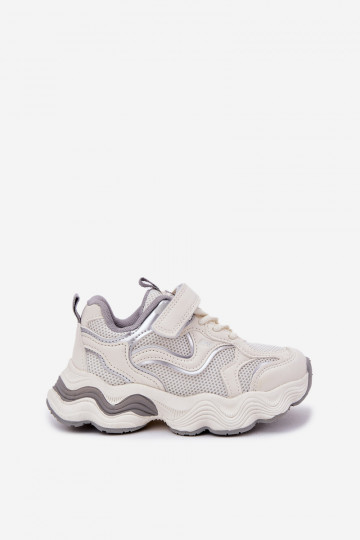  tüüpi jalanõud Laste jalanõud massiivse tallaga valget värvi Lianees 2