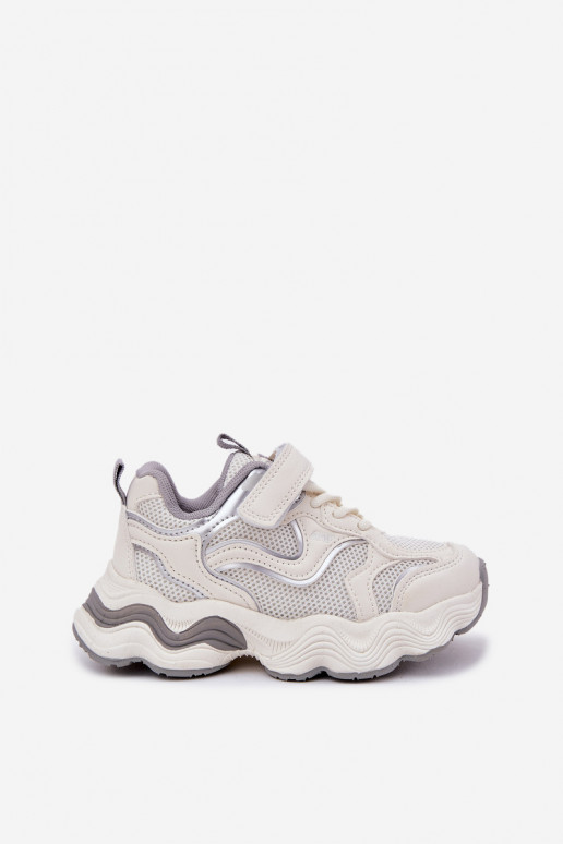 tüüpi jalanõud Laste jalanõud massiivse tallaga valget värvi Lianees  tüüpi jalanõud Laste jalanõud massiivse tallaga valget värvi Lianees