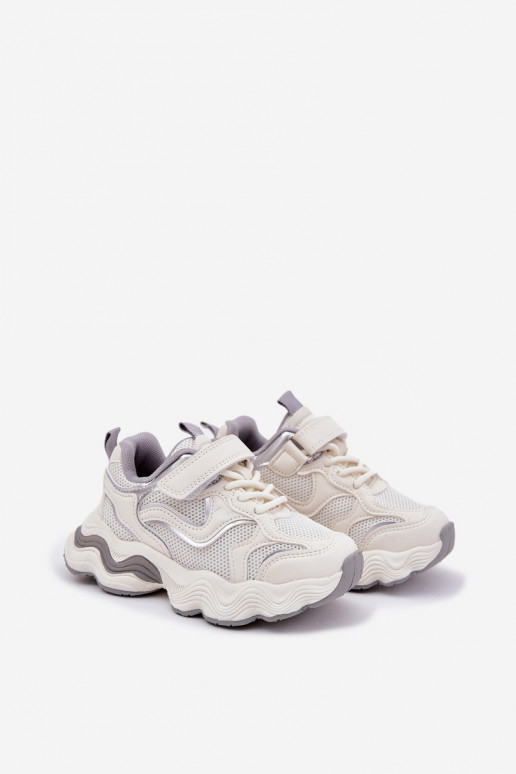 tüüpi jalanõud Laste jalanõud massiivse tallaga valget värvi Lianees  tüüpi jalanõud Laste jalanõud massiivse tallaga valget värvi Lianees