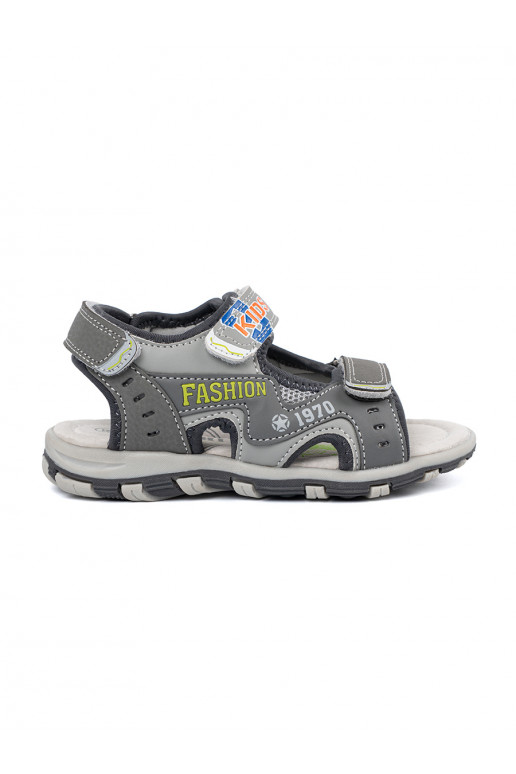 sandaalid halli värvi chlopięce sandaalid halli värvi chlopięce