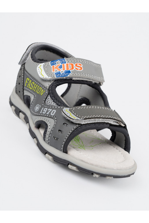 sandaalid halli värvi chlopięce sandaalid halli värvi chlopięce