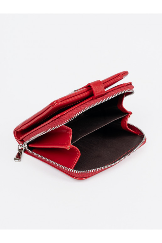 punased elegancki Naiste rahakott