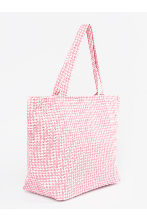 Rahakott plażowa -białą kratkę