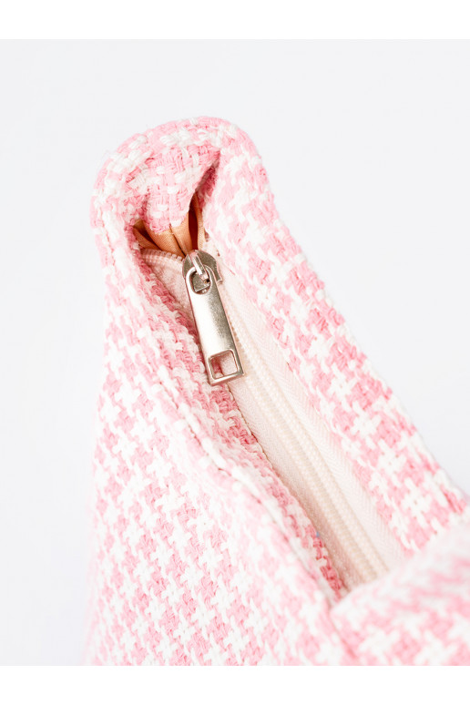 Rahakott plażowa -białą kratkę