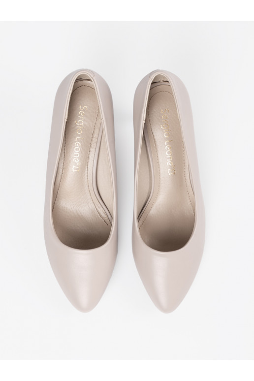 Halli värvi poolsaapad Sergio Leone