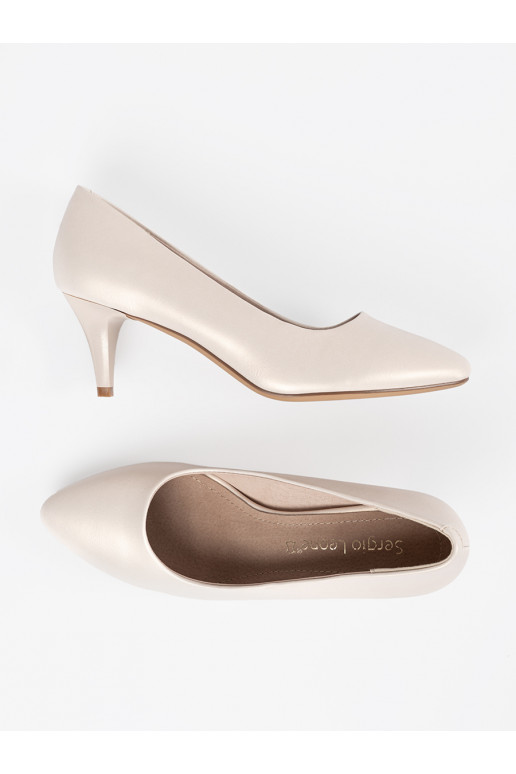 Elevandiluu värvi poolsaapad Sergio Leone