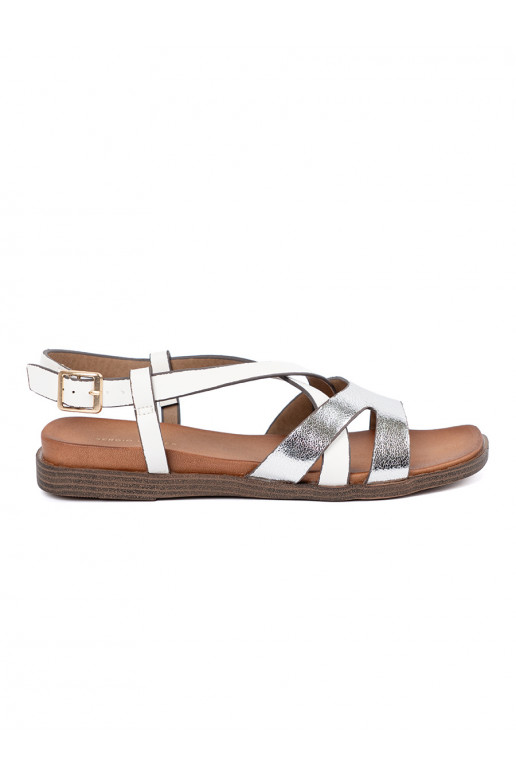 sileda tallaga valge värv kingad Sergio Leone sileda tallaga valge värv kingad Sergio Leone