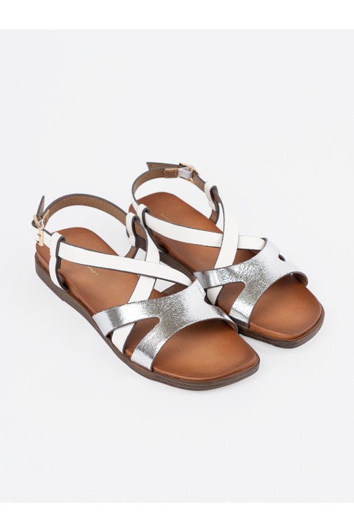 sileda tallaga valge värv kingad Sergio Leone sileda tallaga valge värv kingad Sergio Leone