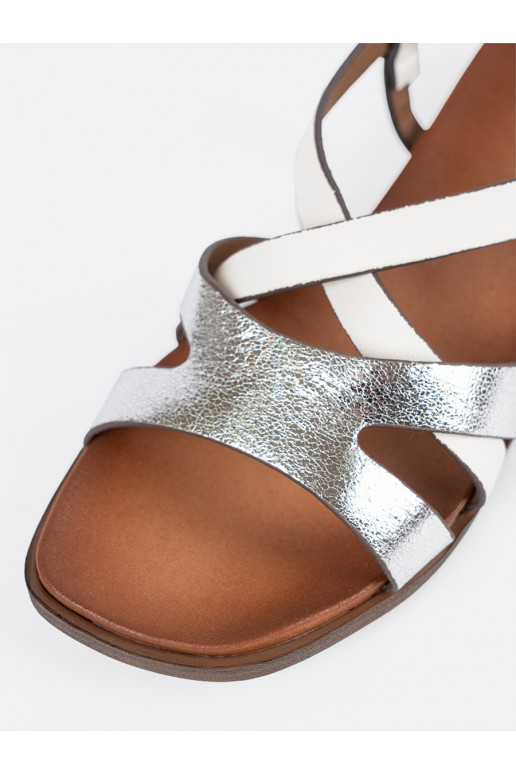 sileda tallaga valge värv kingad Sergio Leone sileda tallaga valge värv kingad Sergio Leone