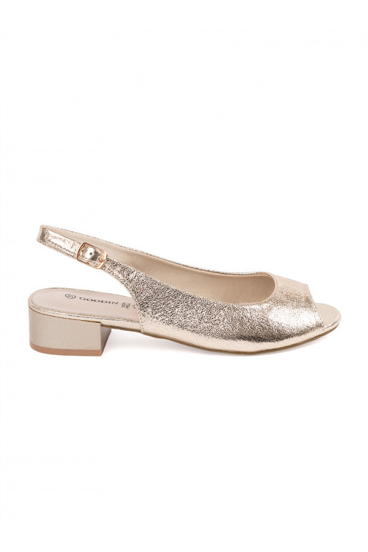 Kuldset värvi kingad  Kuldset värvi kingad