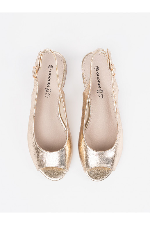 Kuldset värvi kingad  Kuldset värvi kingad