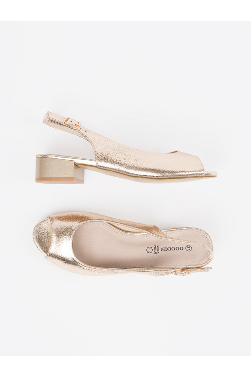 Kuldset värvi kingad  Kuldset värvi kingad