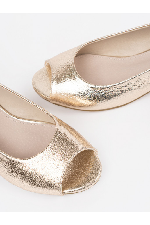 Kuldset värvi kingad  Kuldset värvi kingad