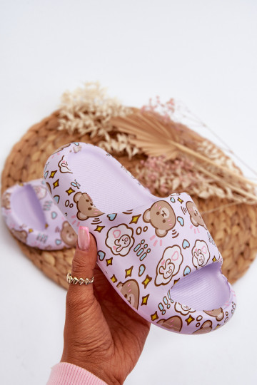 Laste jalanõud Kerged lehvidega Violetne värv Evitrapa 2