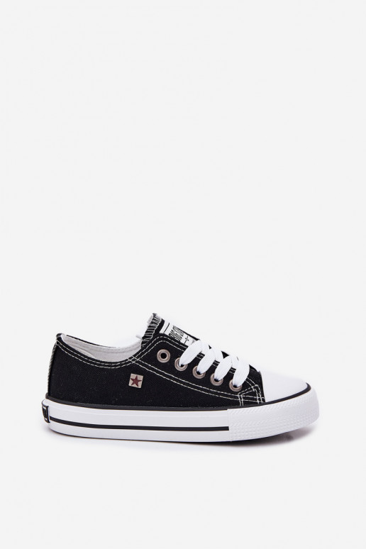Laste jalanõud Klassikalise mudeli vabaaja jalanõud Big Star DD374163 mustad