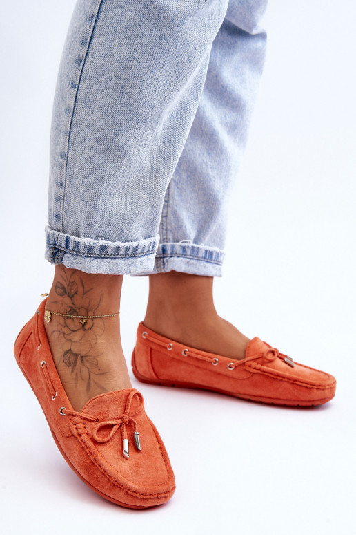 Elegantne mokassinid oranži värvi Si Passione Elegantne mokassinid oranži värvi Si Passione